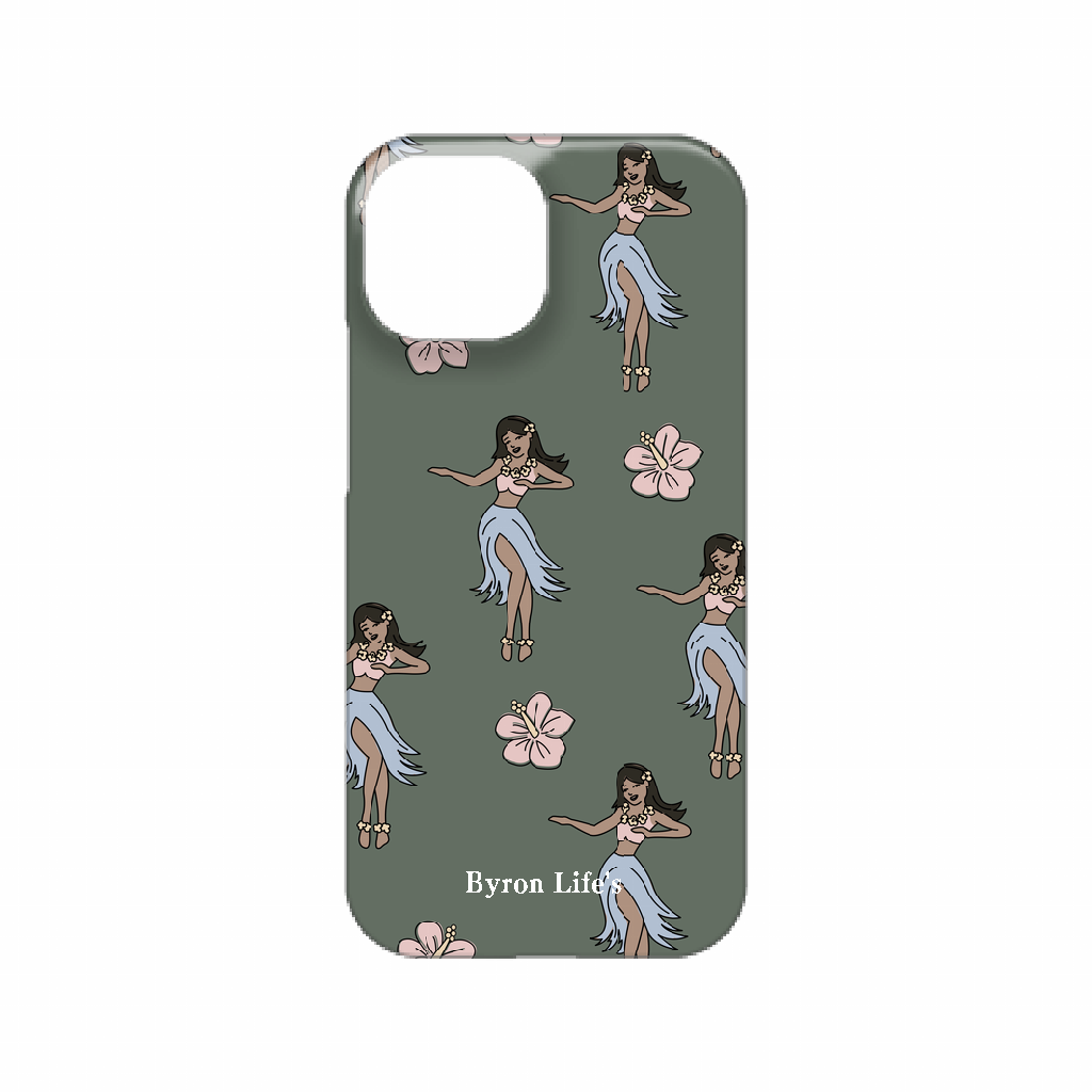 hula girls vintage iPhone case