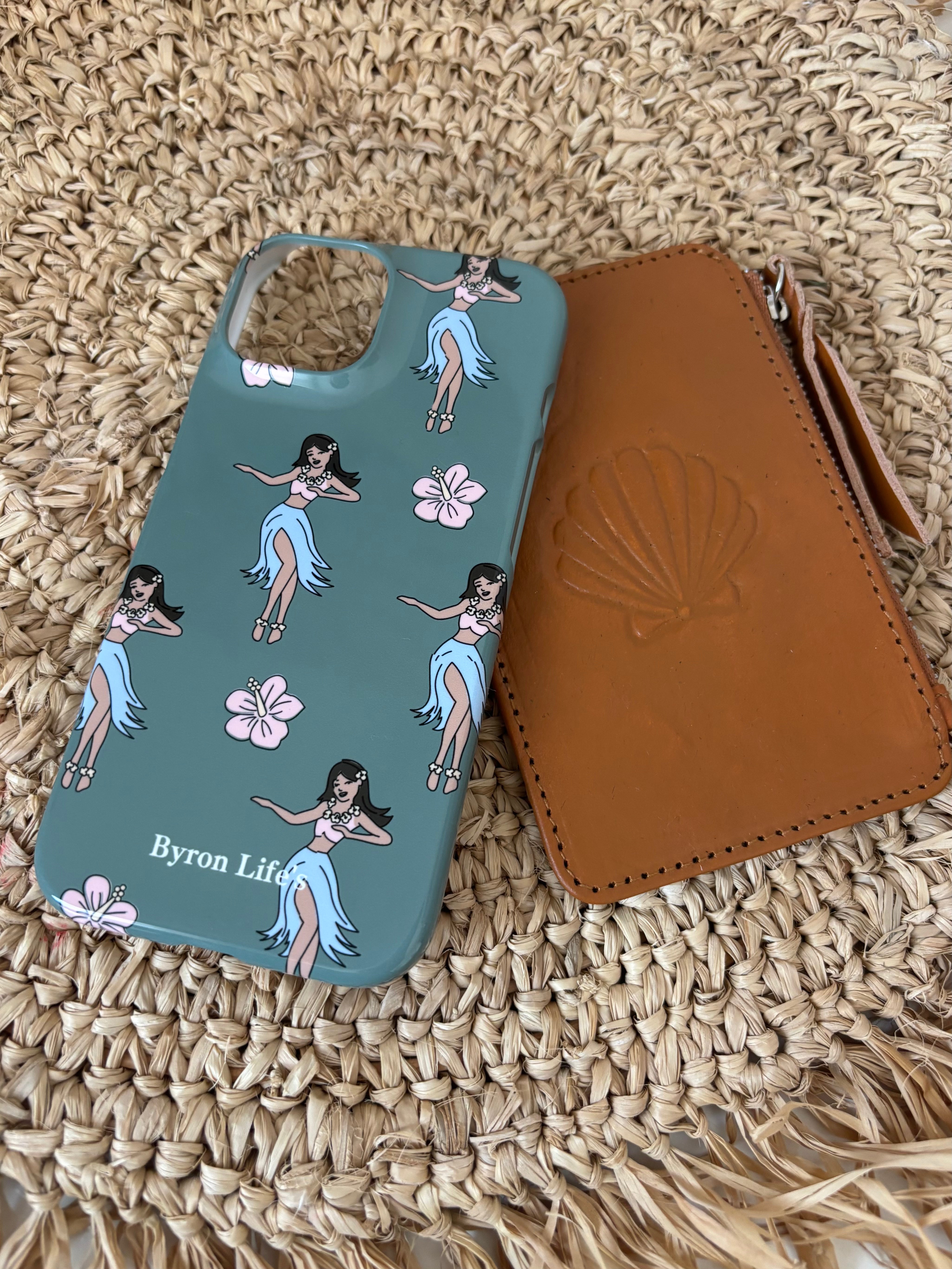 hula girls vintage iPhone case