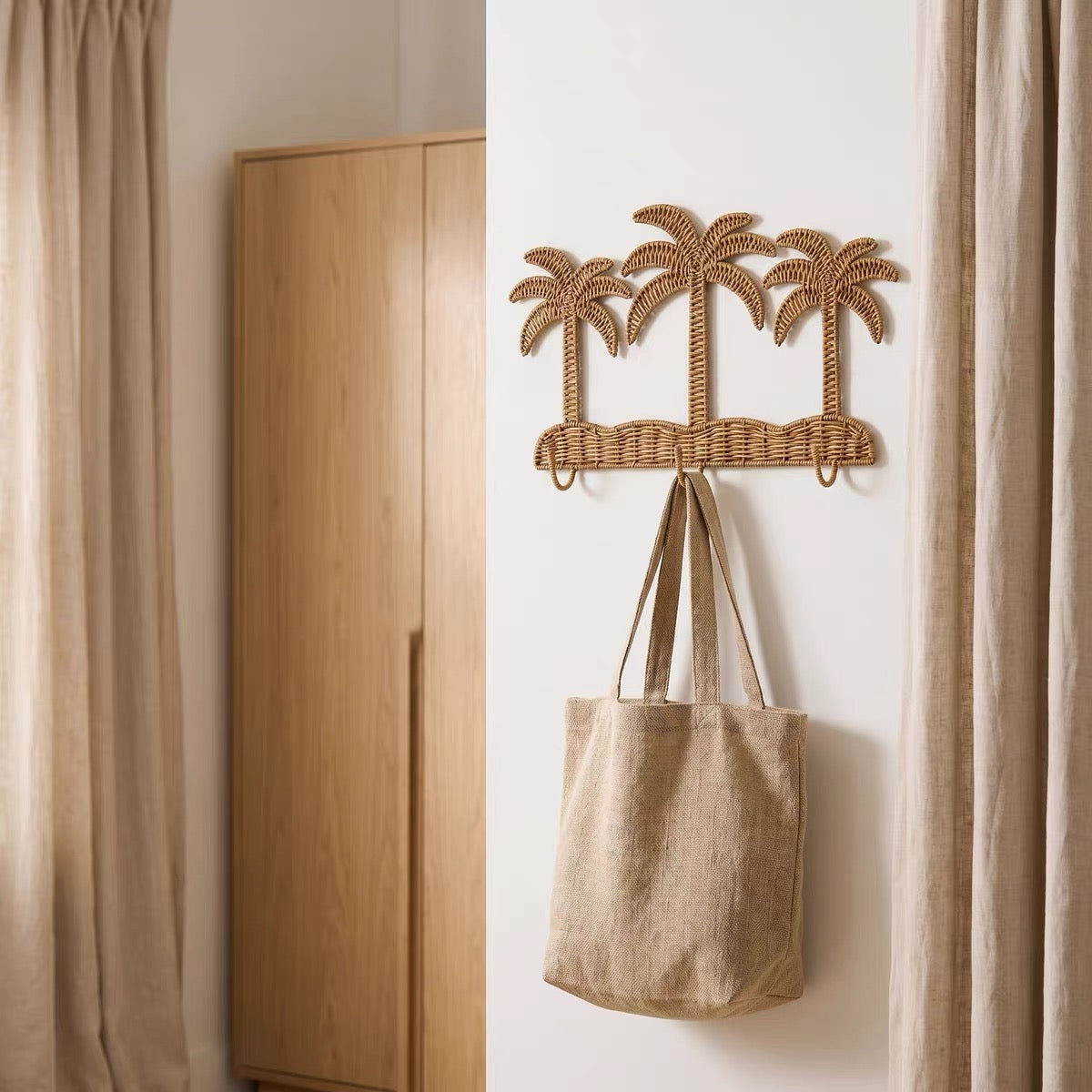 palm tree wall hook