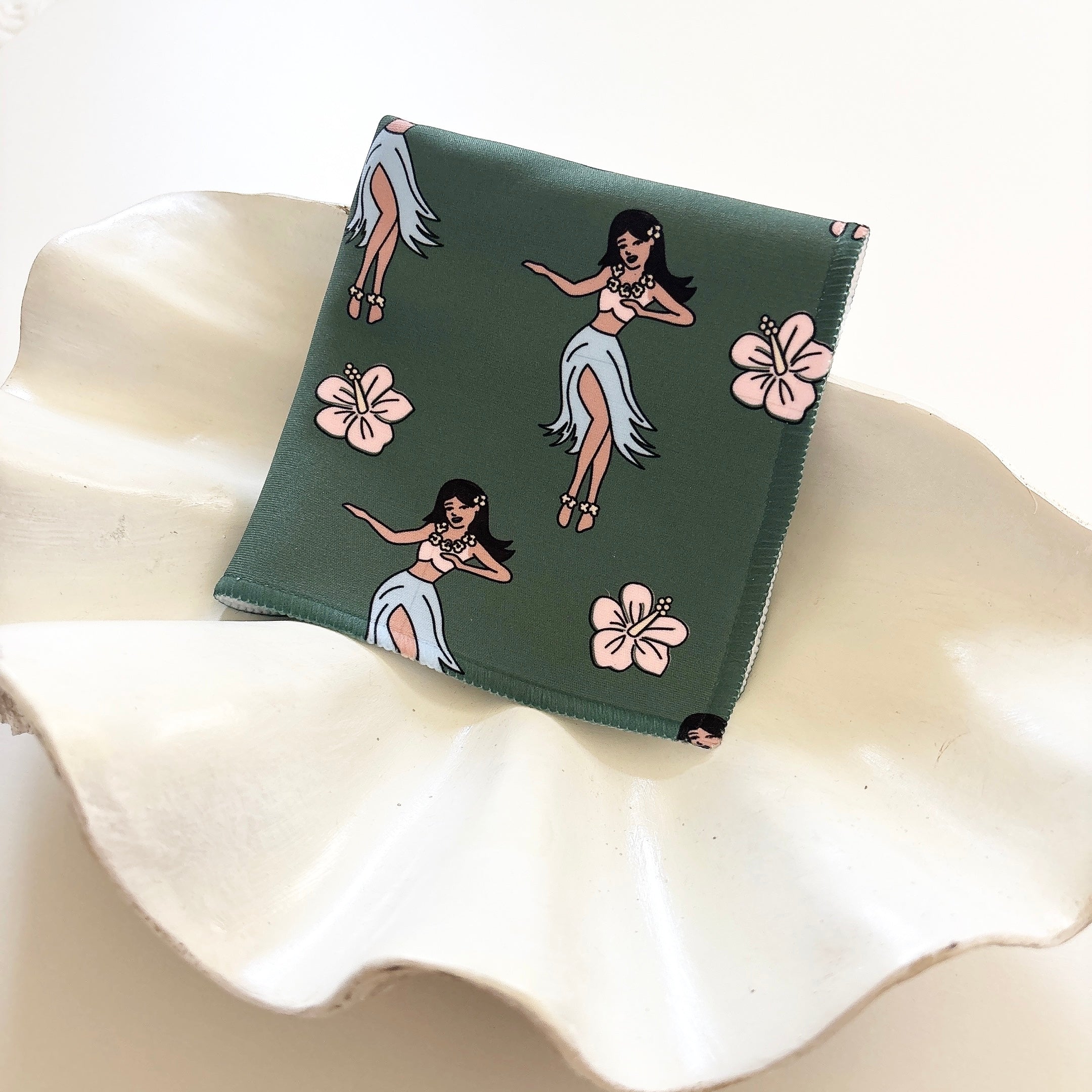 hula girls hand towel