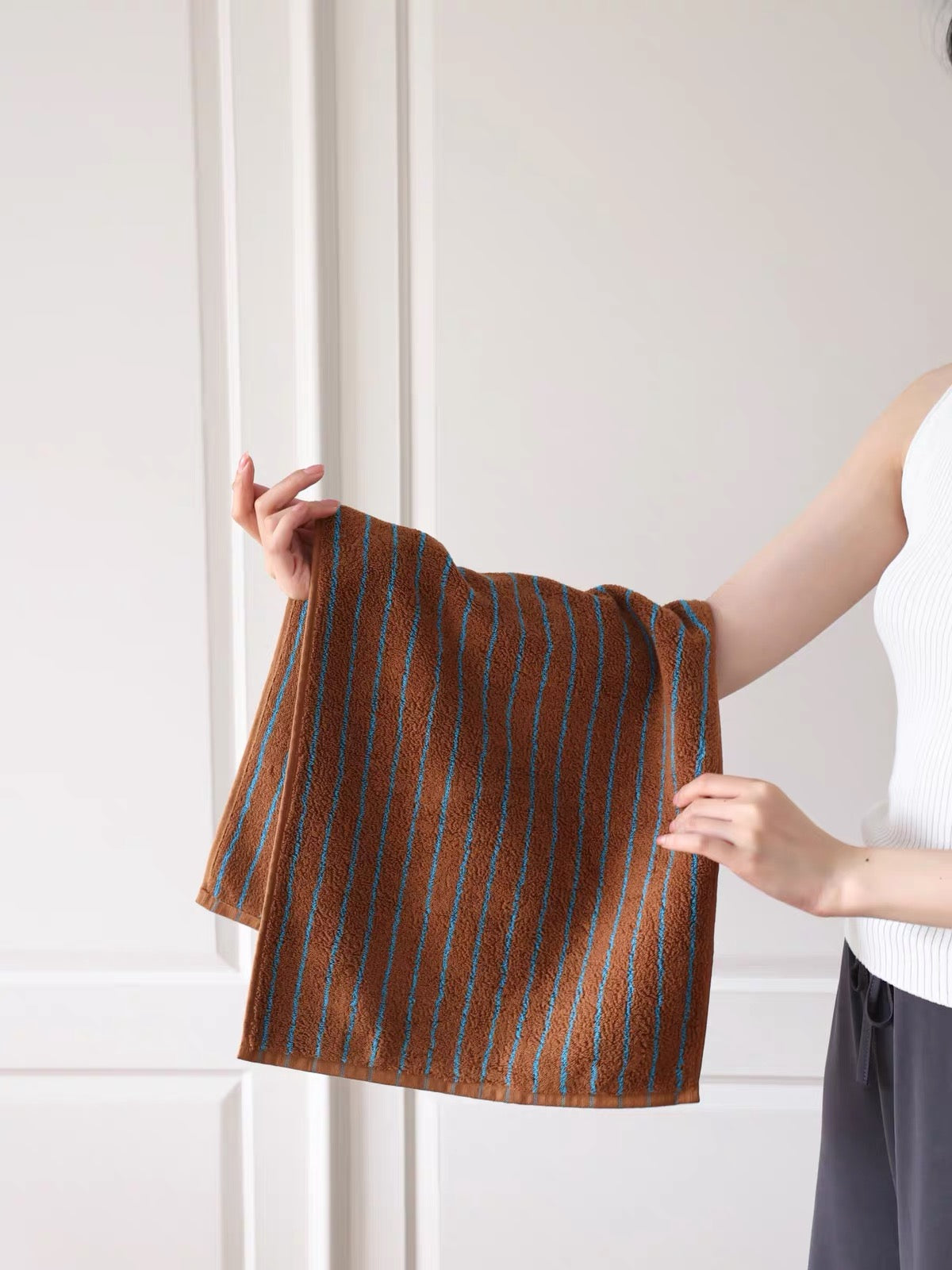 mellow stripe towel