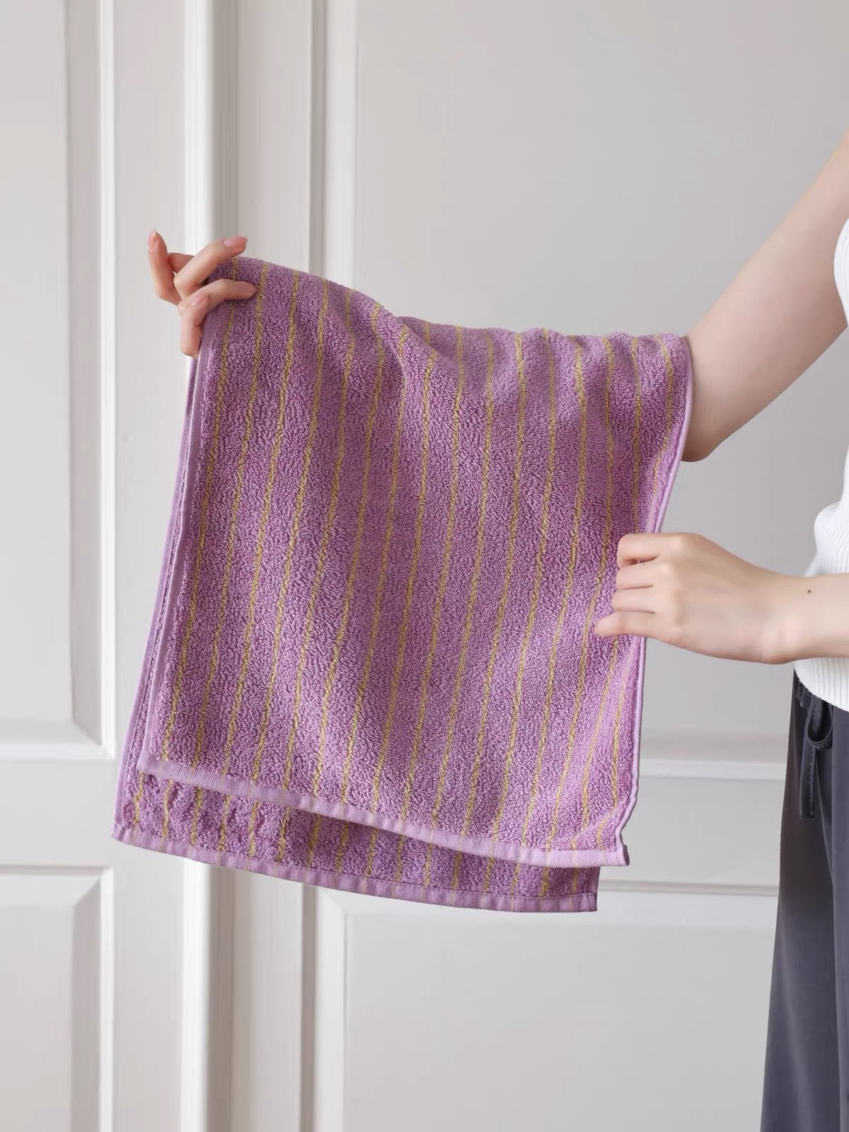 mellow stripe towel