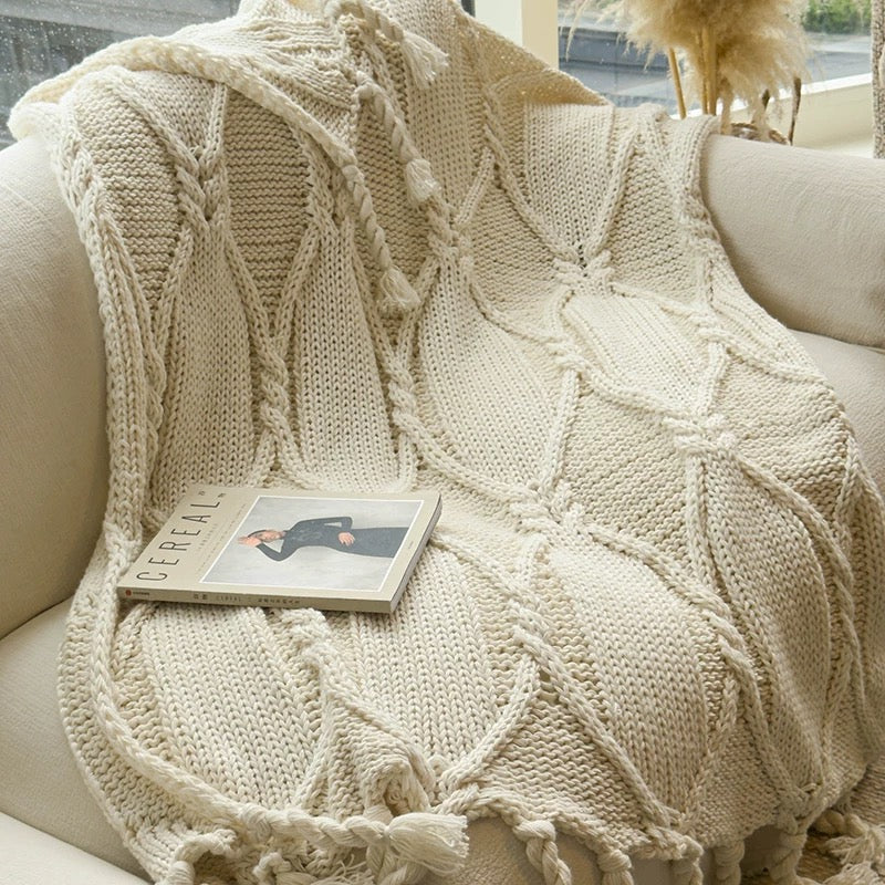 braided chunky blanket