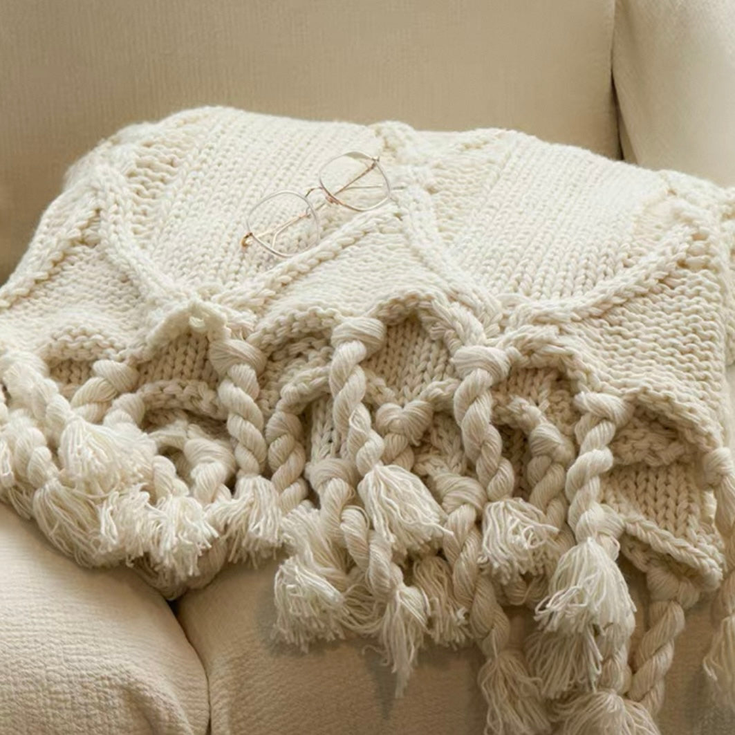 braided chunky blanket