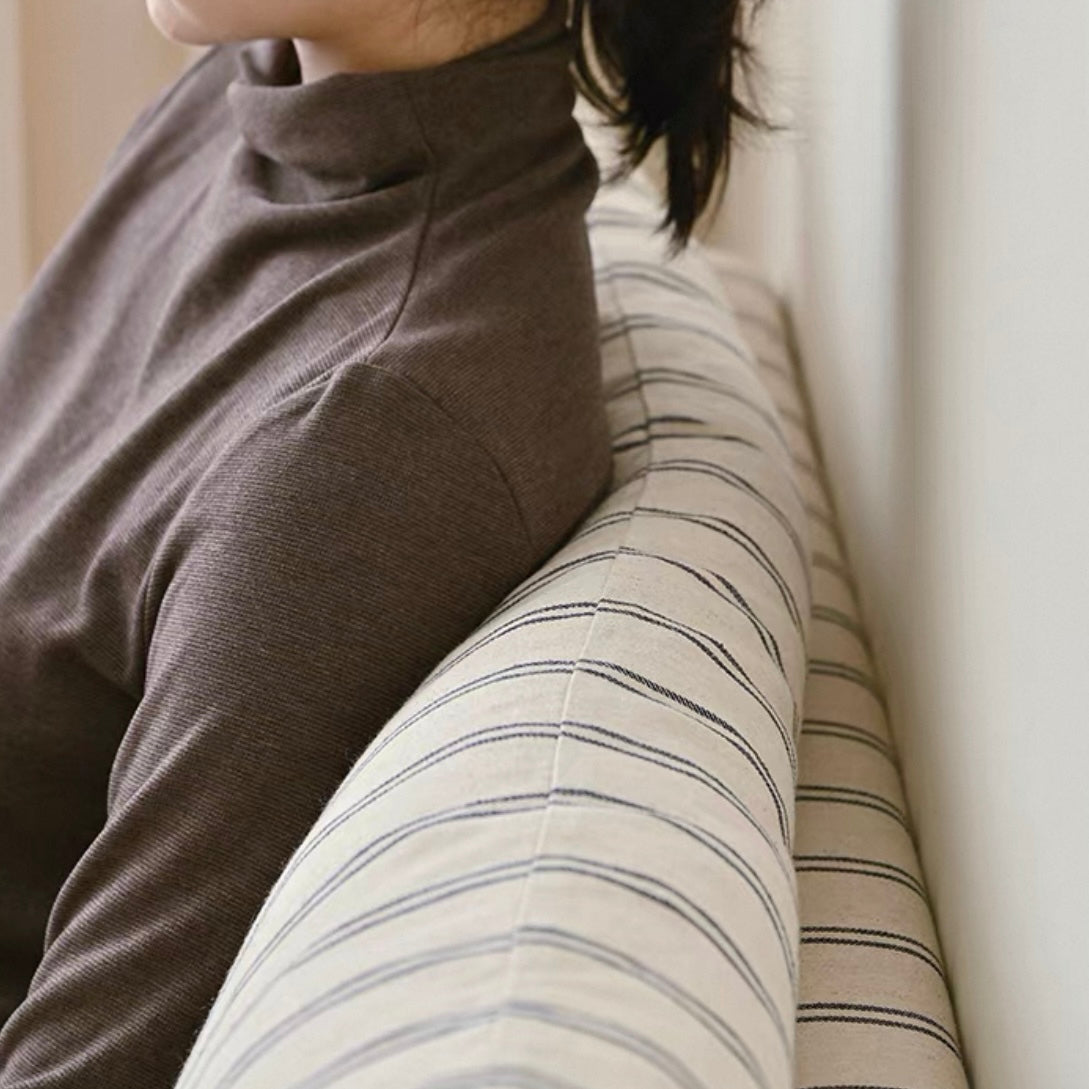 striped classic sofa