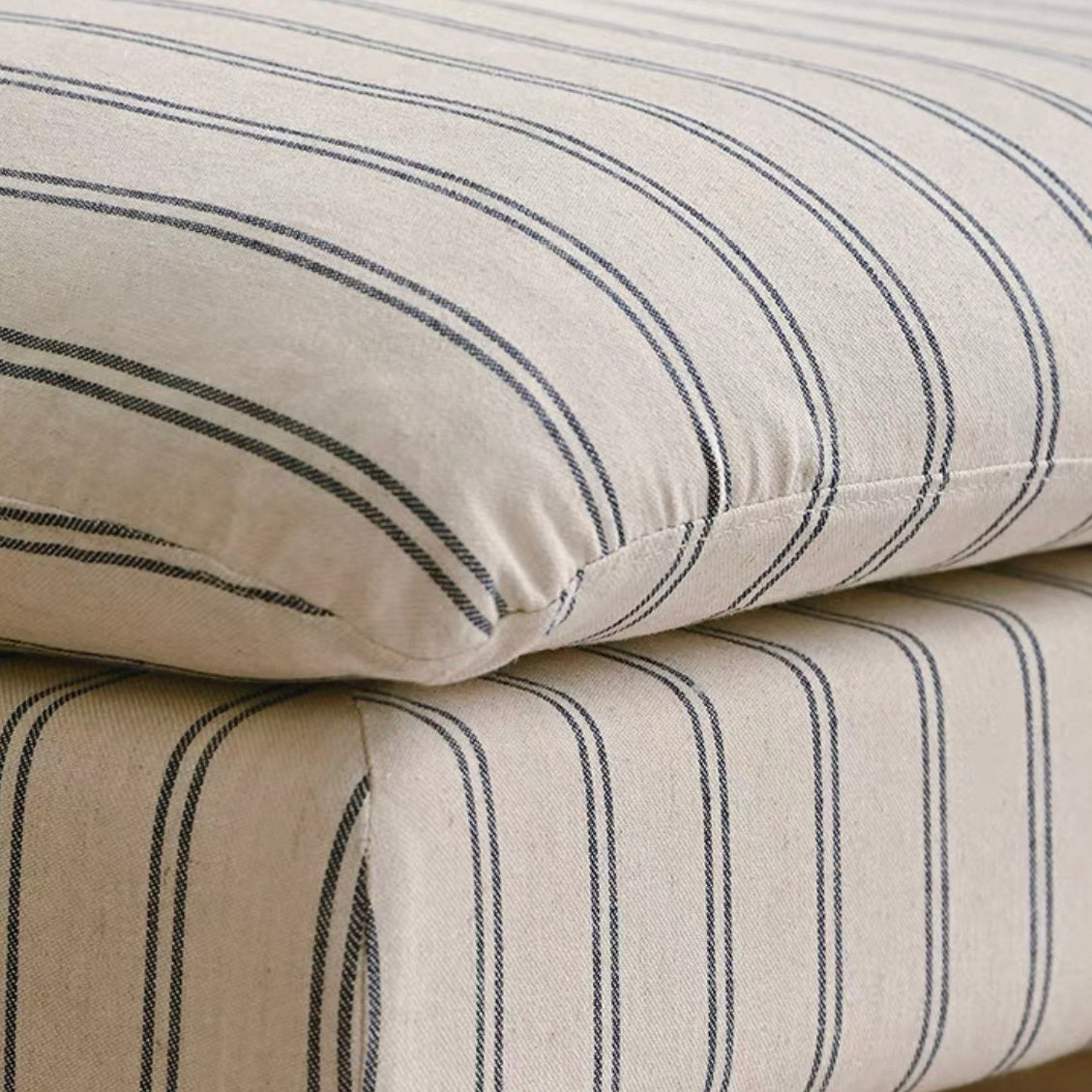 striped classic sofa