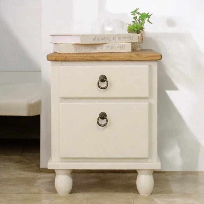 lavender country side table