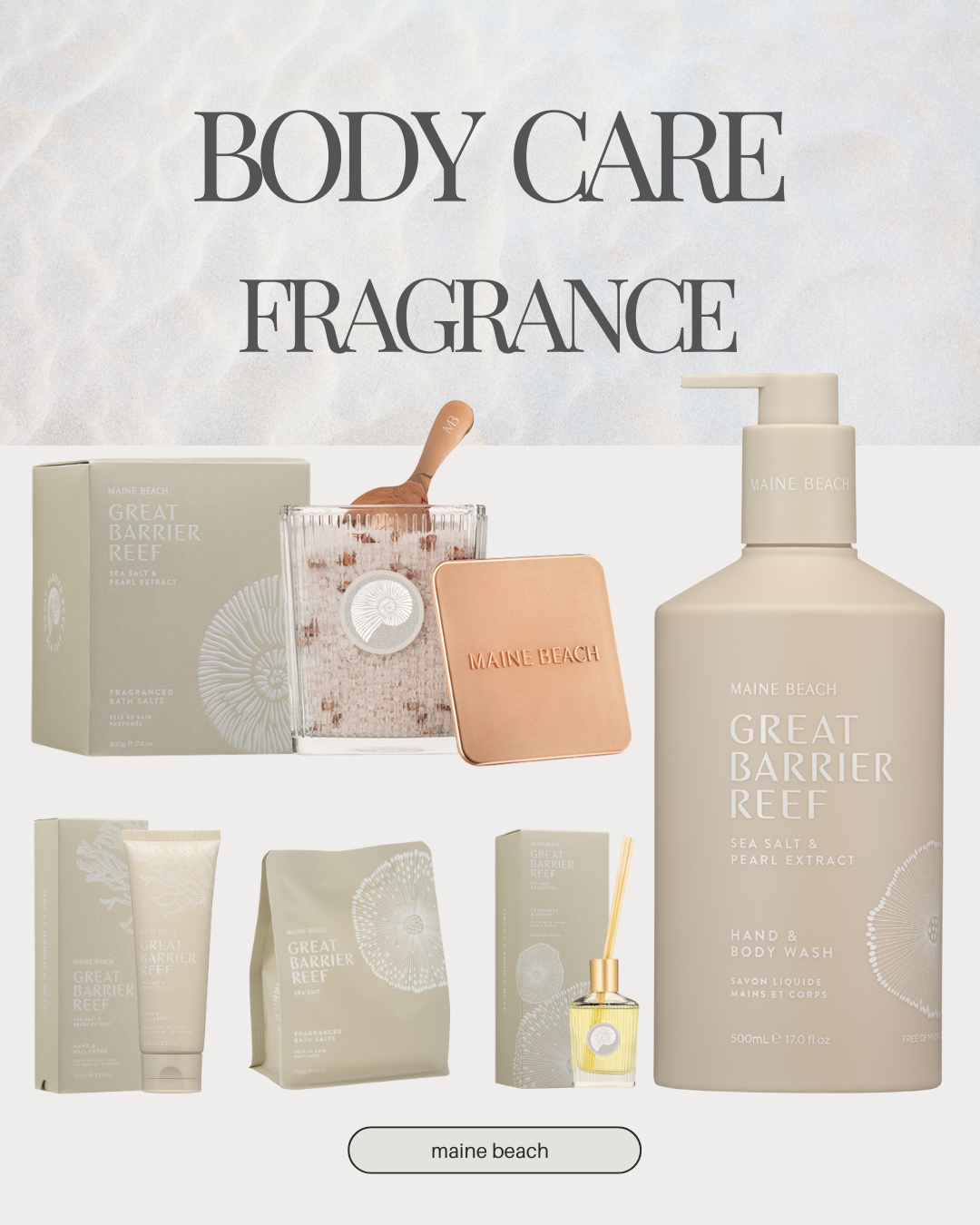 【great barrier reef】Luxe Body Mousse ボディムース