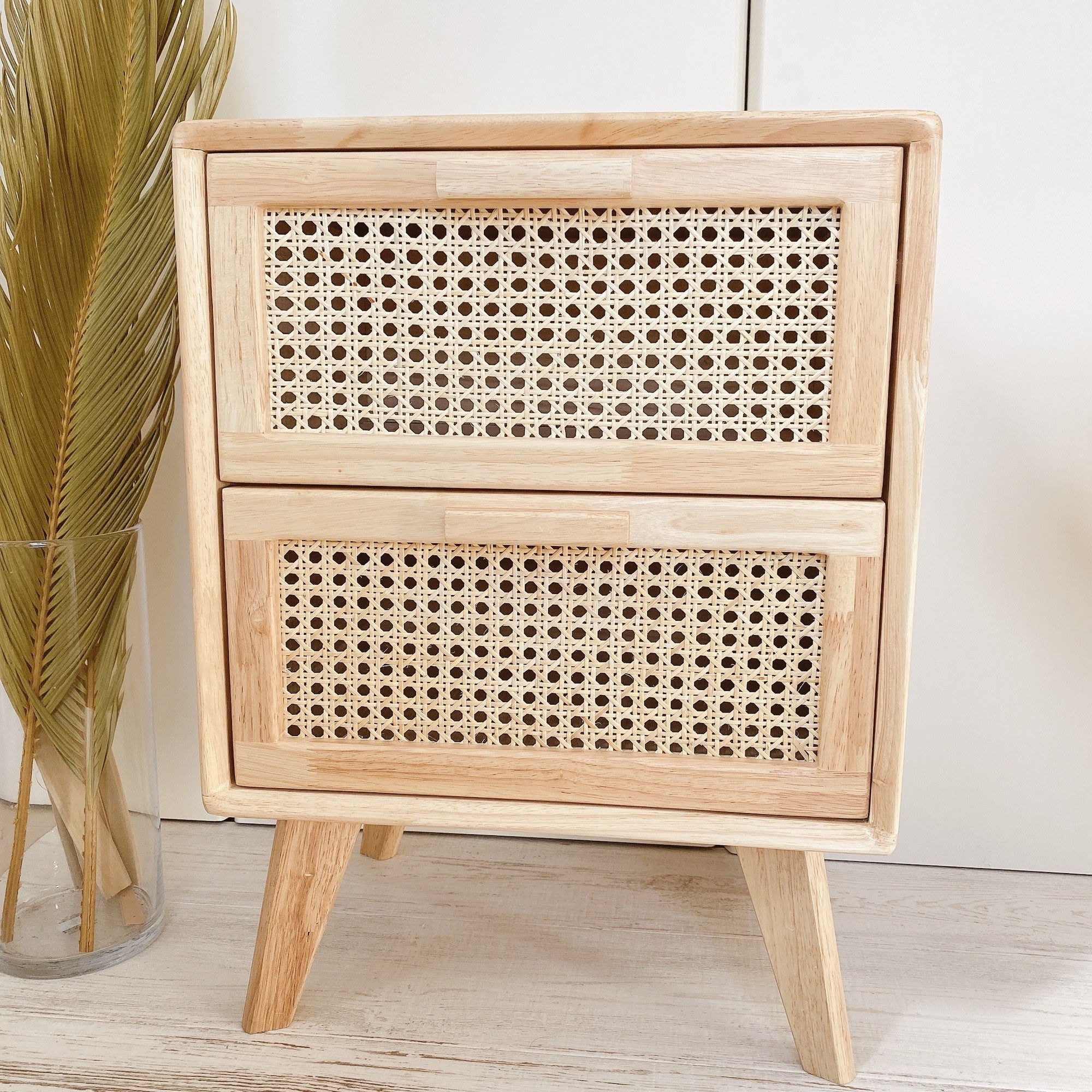 natural wood cabinet