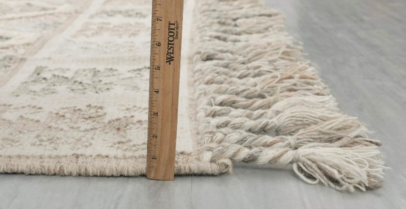 scandinavian hand woven rug