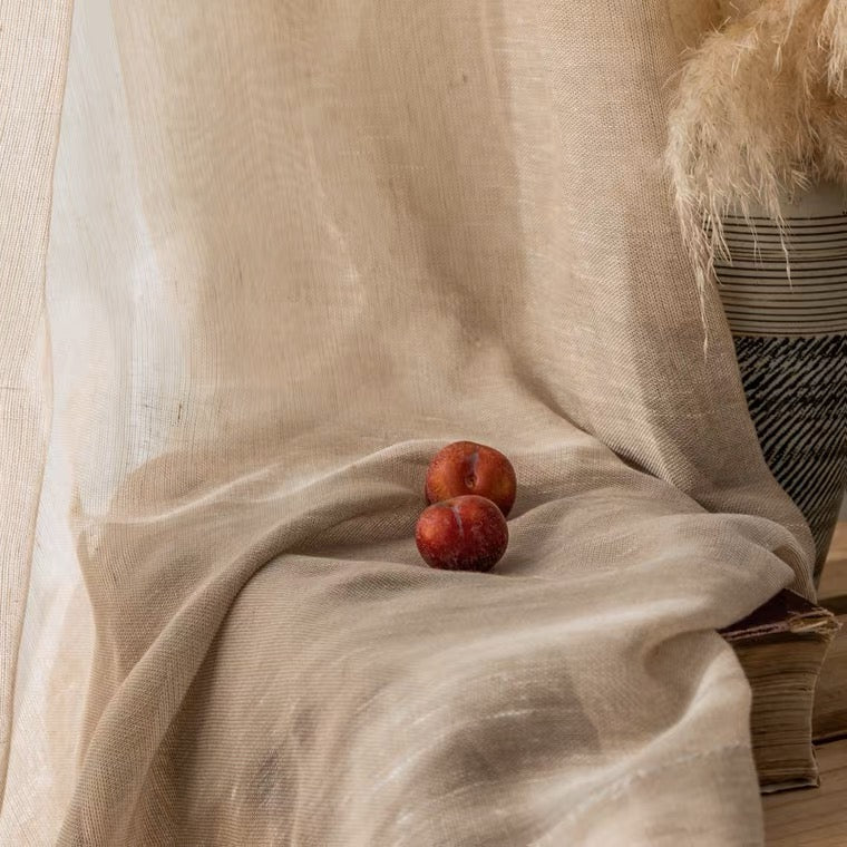 linen simple curtain