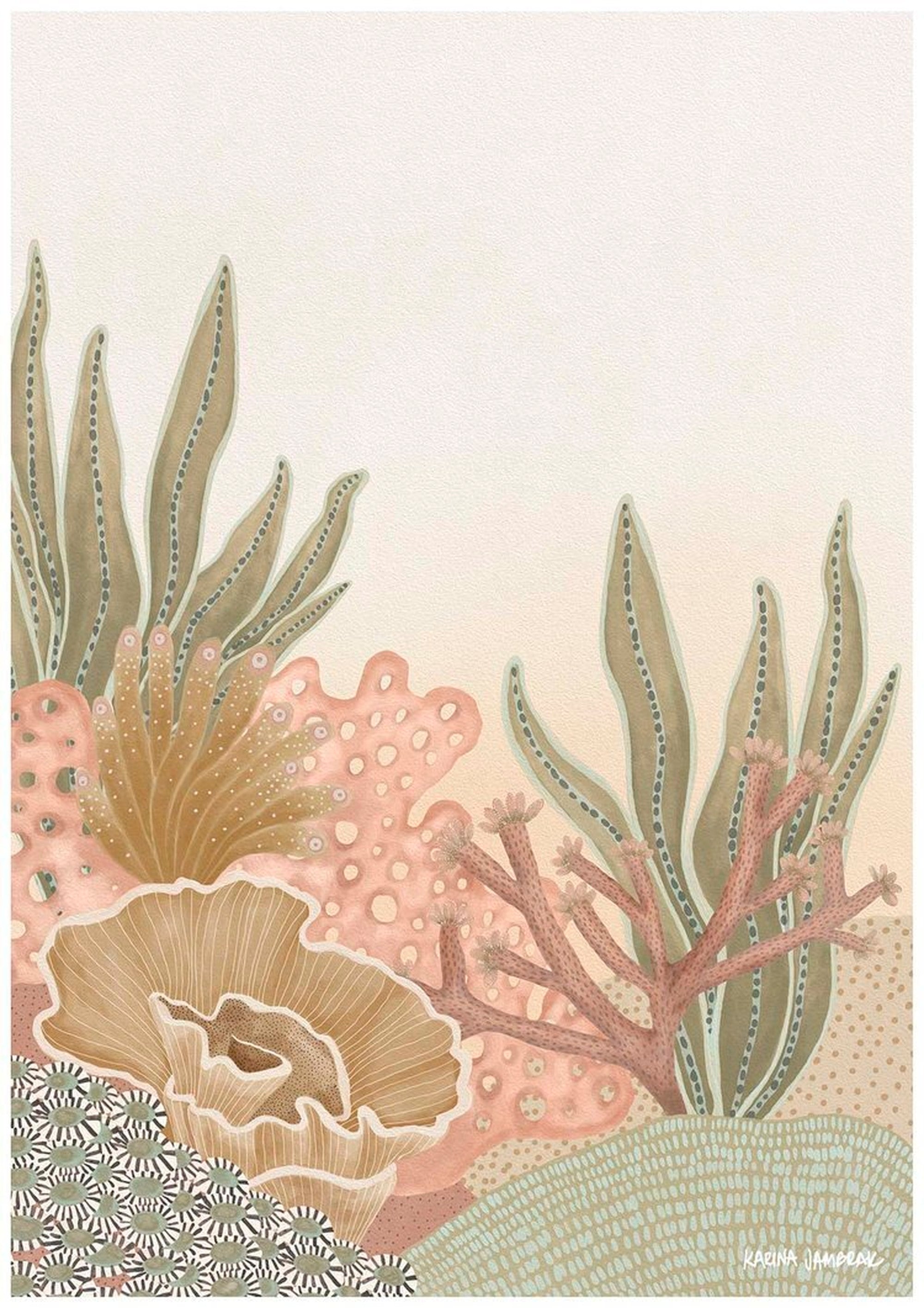 【karina jambrak art】garden reef
