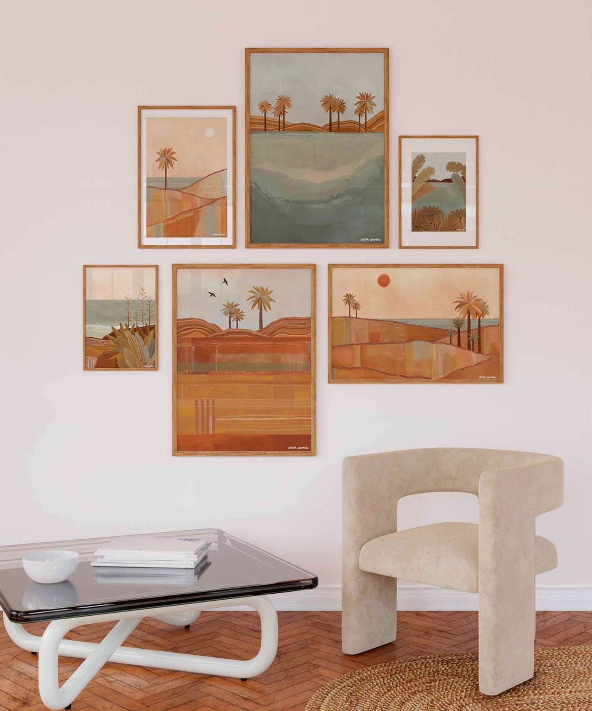 【karina jambrak art】shoreline horizon