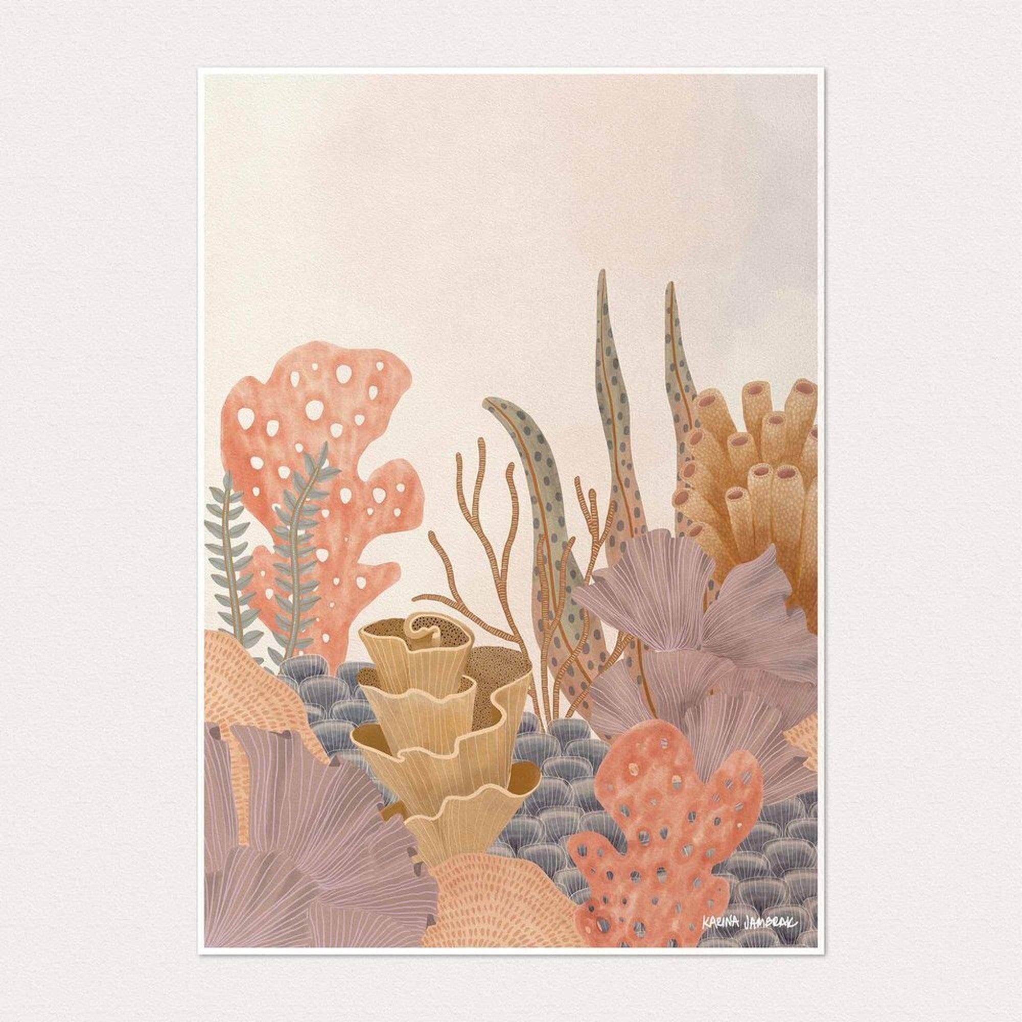 【karina jambrak art】pastel reef Ⅰ