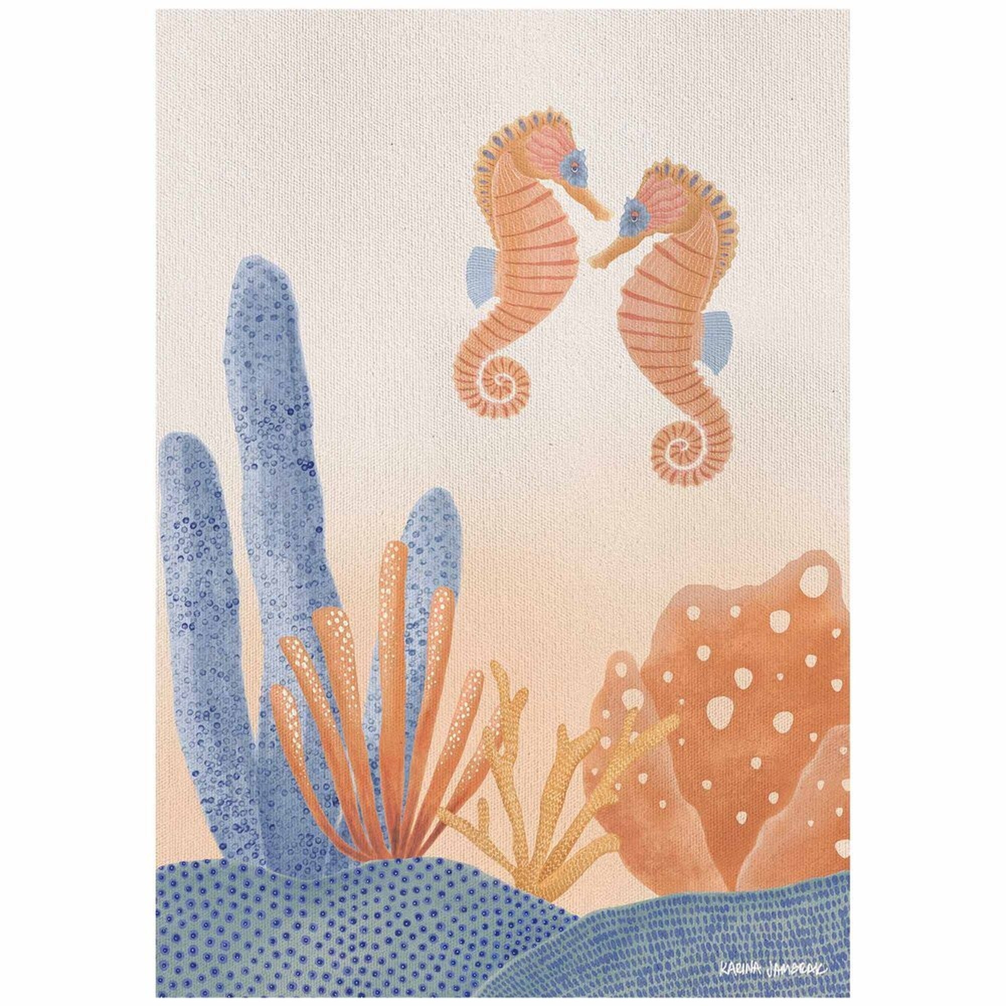 【karina jambrak art】seahorse duo
