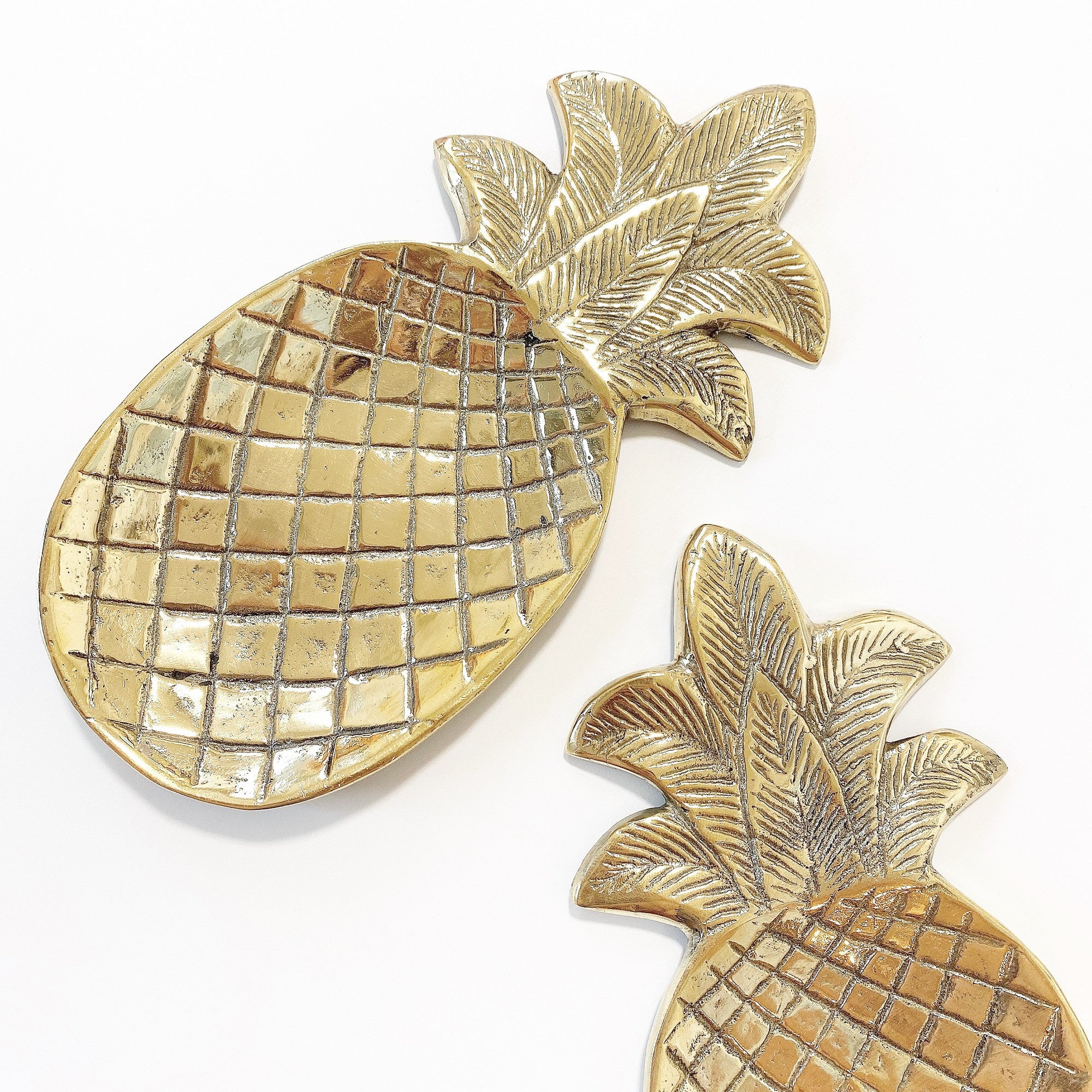 pineapple gold tray