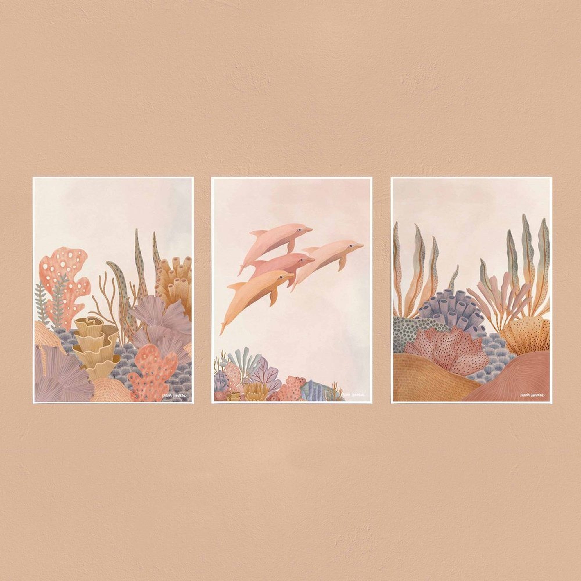 【karina jambrak art】pastel reef Ⅰ