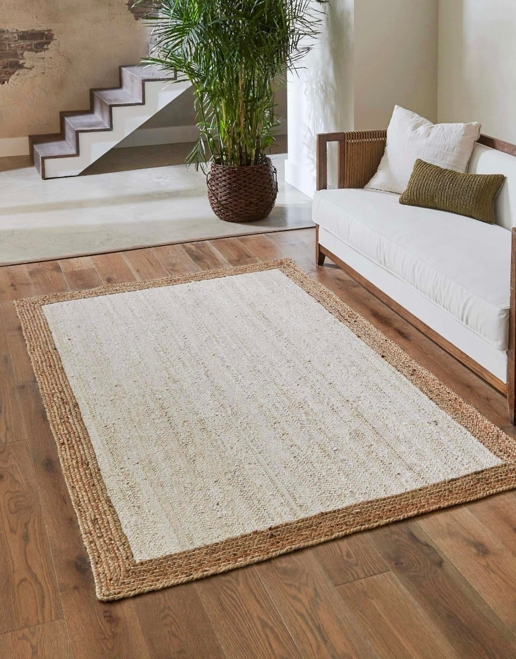 braided jute handwoven rug