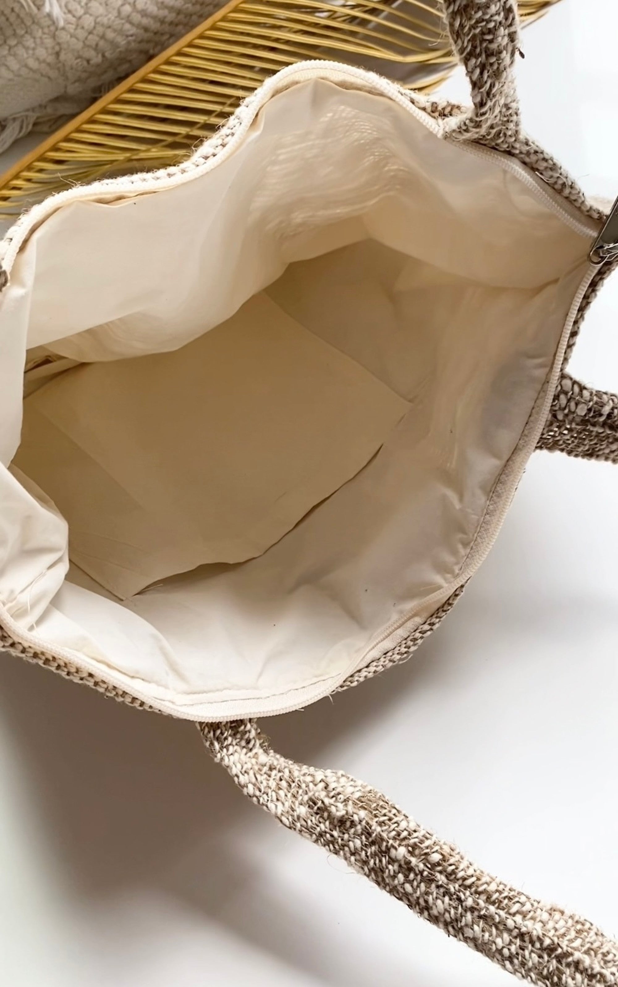 palm natural bag