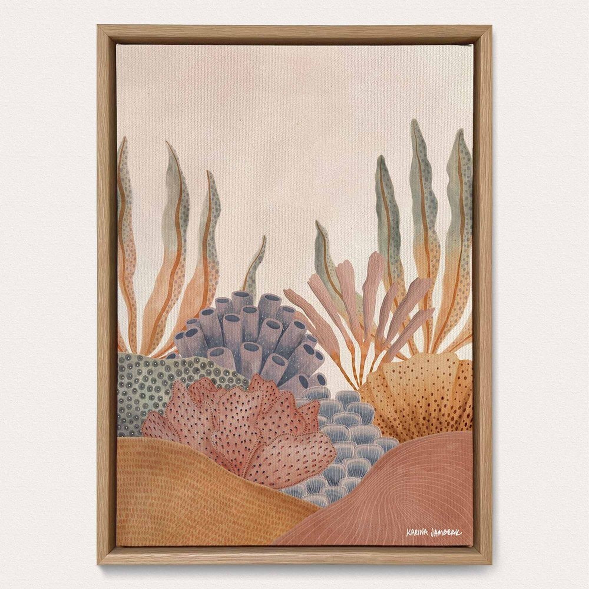 【karina jambrak art】pastel reef Ⅱ