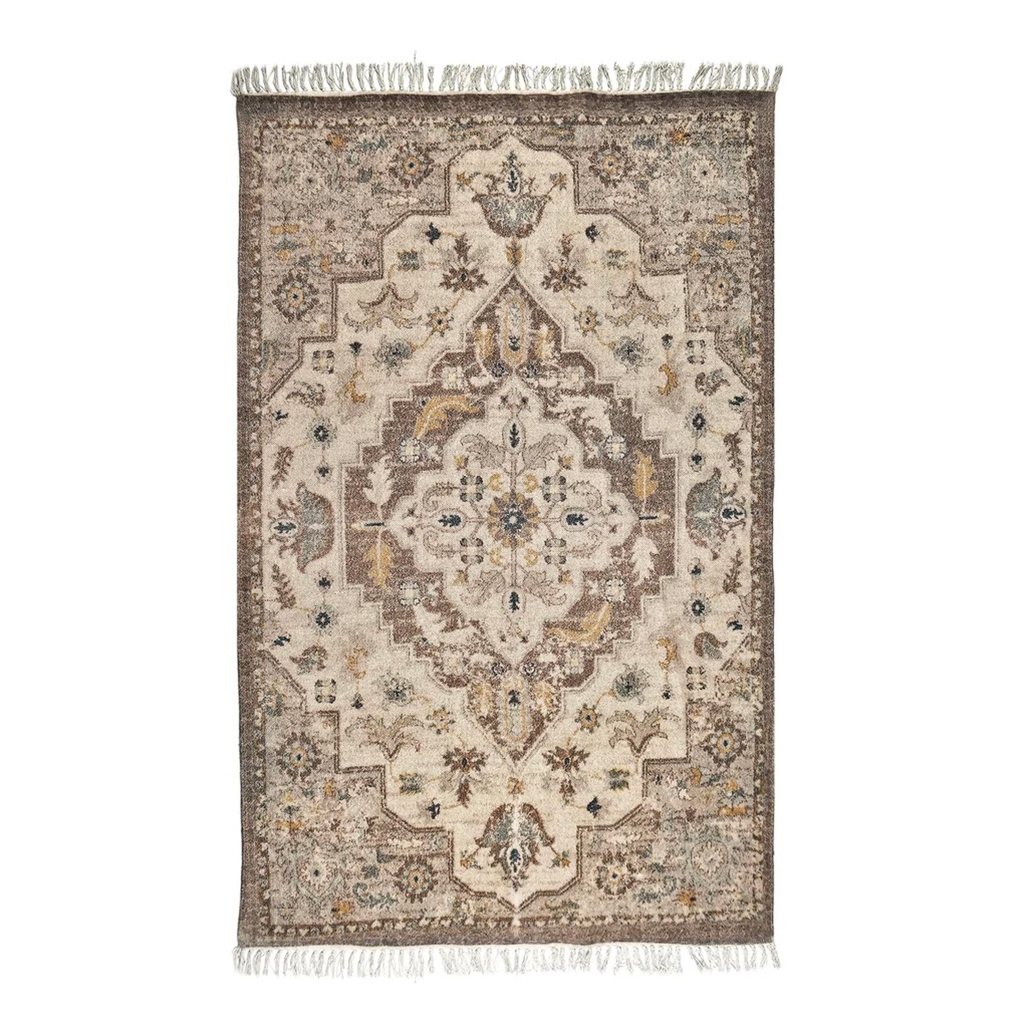 vintage oriental boho rug