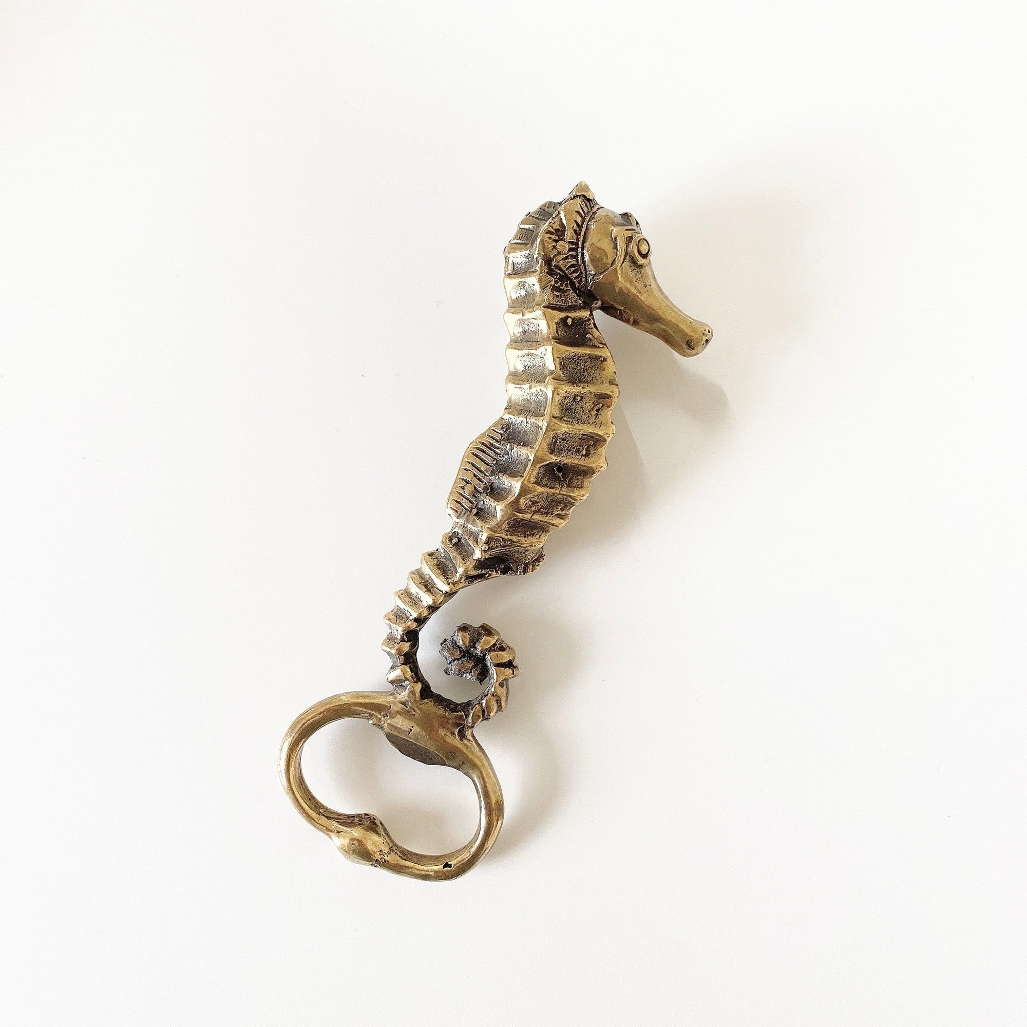 seahorse bottle opener