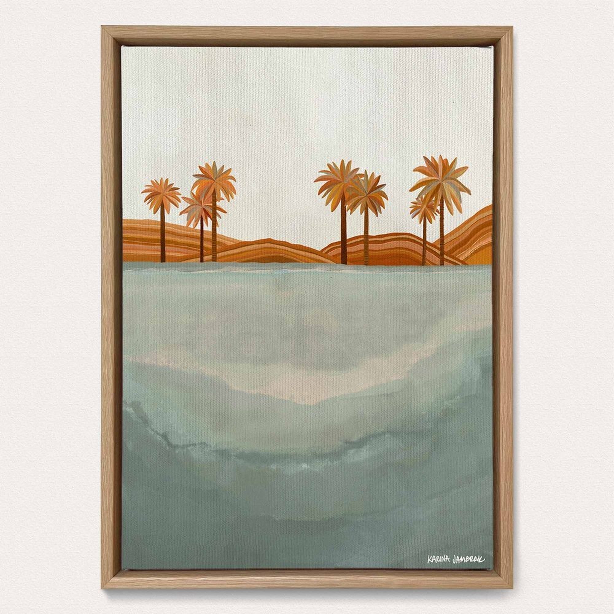 【karina jambrak art】shoreline horizon