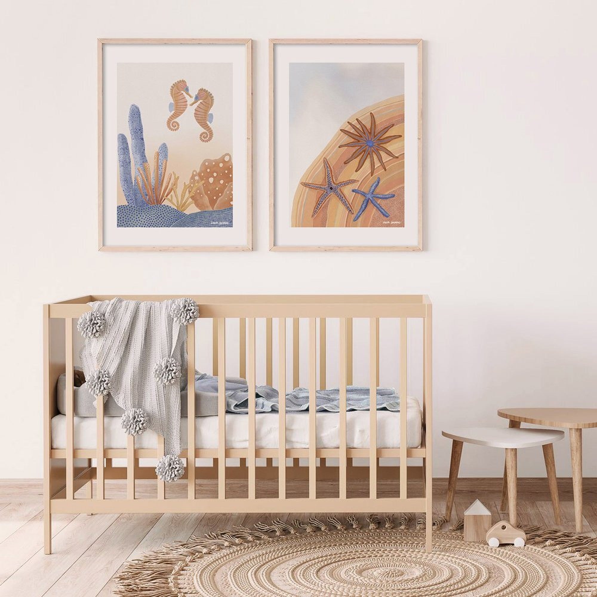 【karina jambrak art】seahorse duo