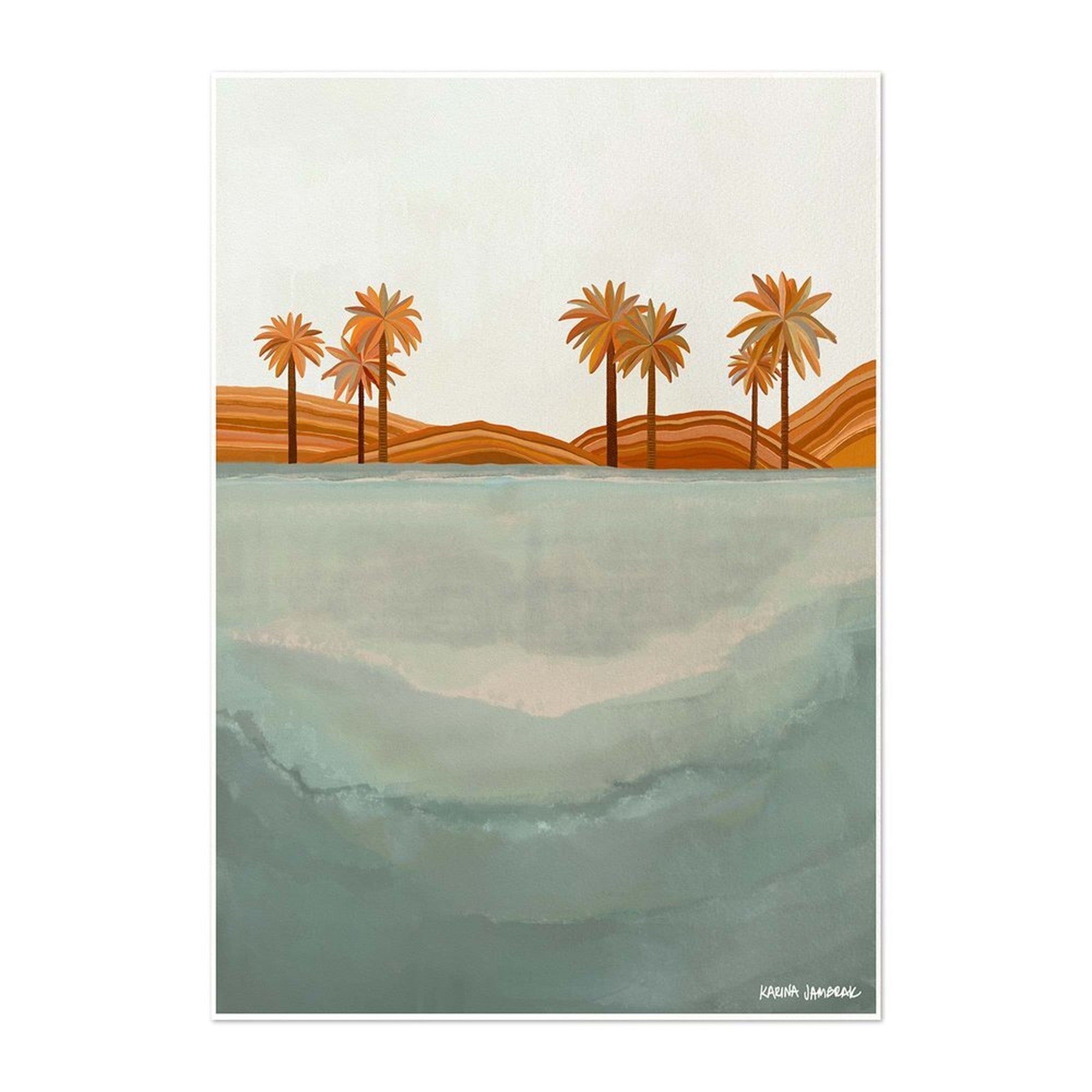 【karina jambrak art】shoreline horizon