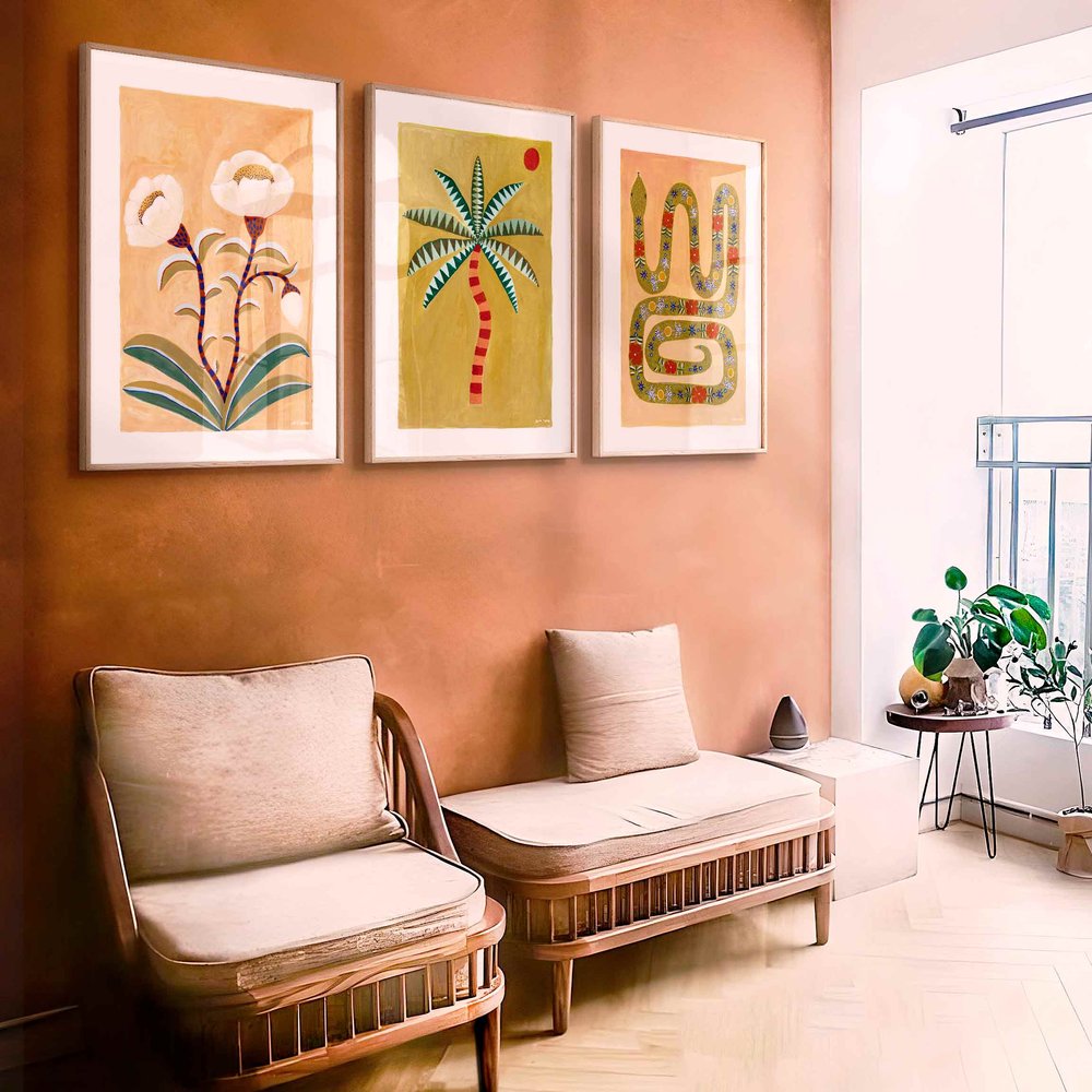 【karina jambrak art】abundance the iconic palm