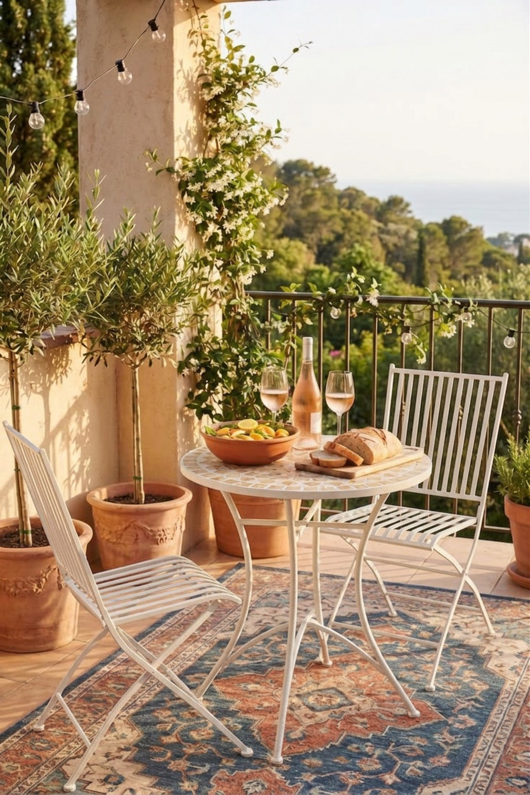 almalfi sand bistro table 70cm