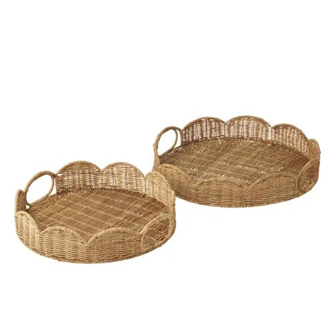 pettine rattan tray