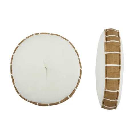 izaro round cotton cushion