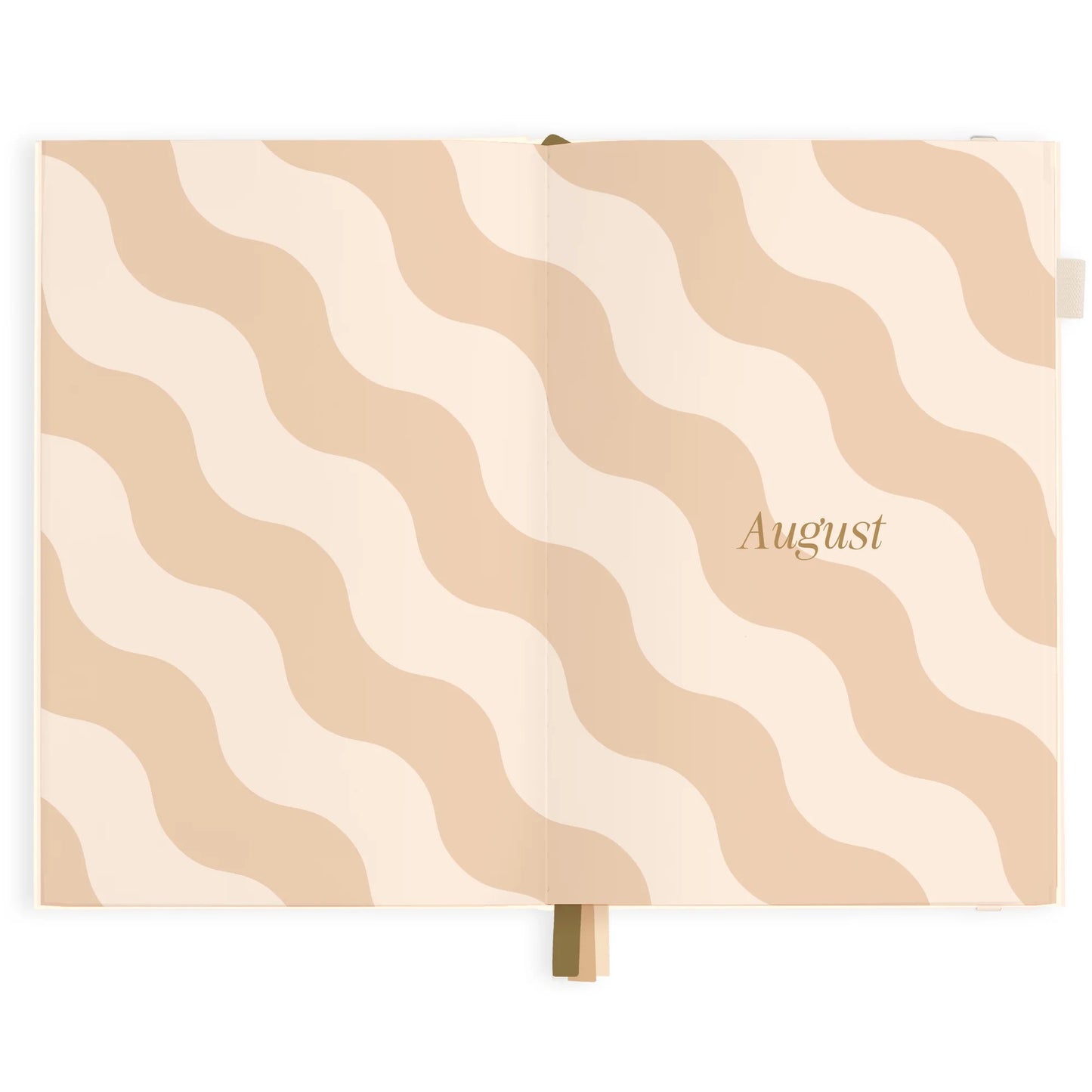 2025 A5 horizontal planner - creme -