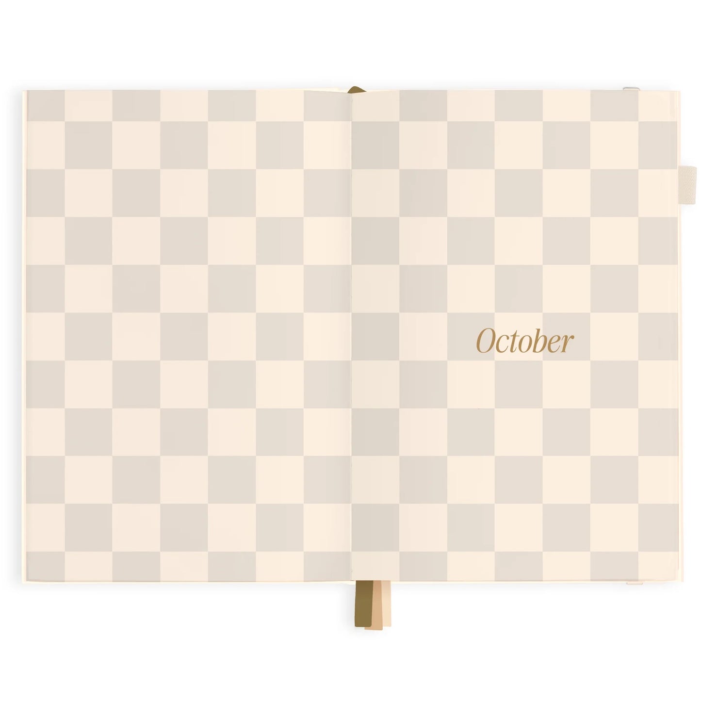 2025 A5 horizontal planner - creme -