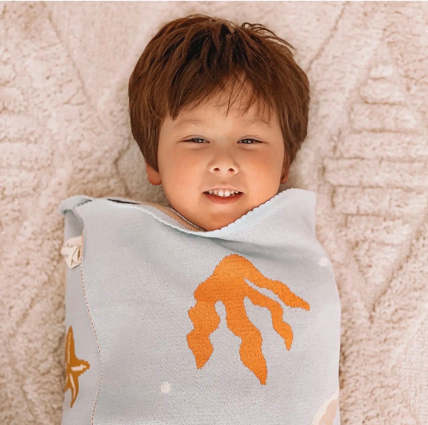 ocean creatures blanket｜ブランケット
