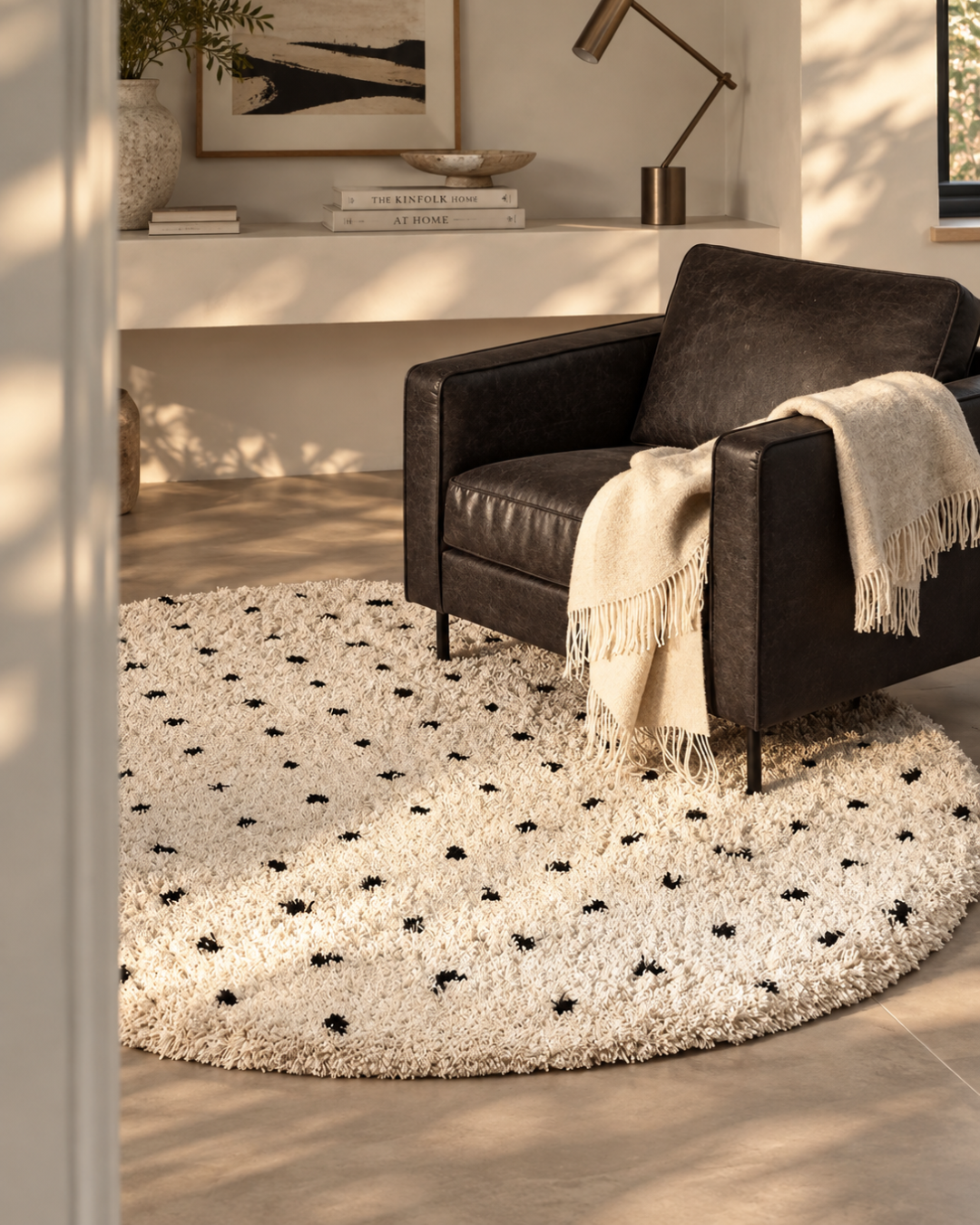 mellow dot rug