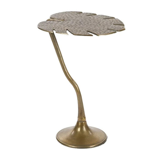 heredia metal side table 41x41x58cm gld