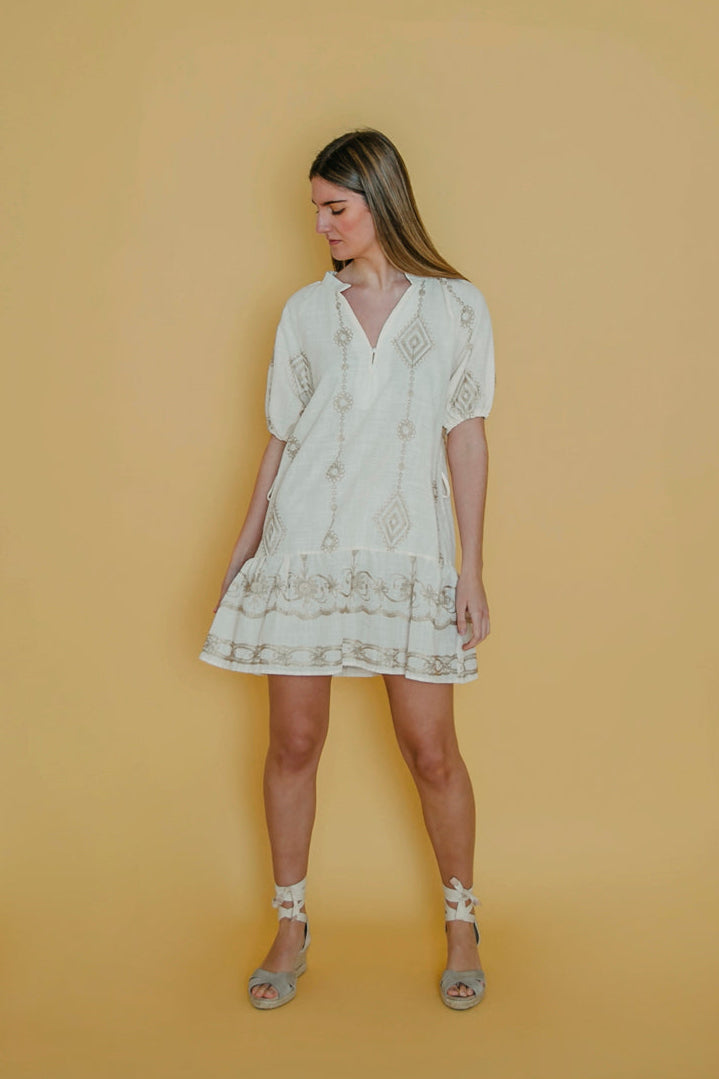ginevra short cotton dress