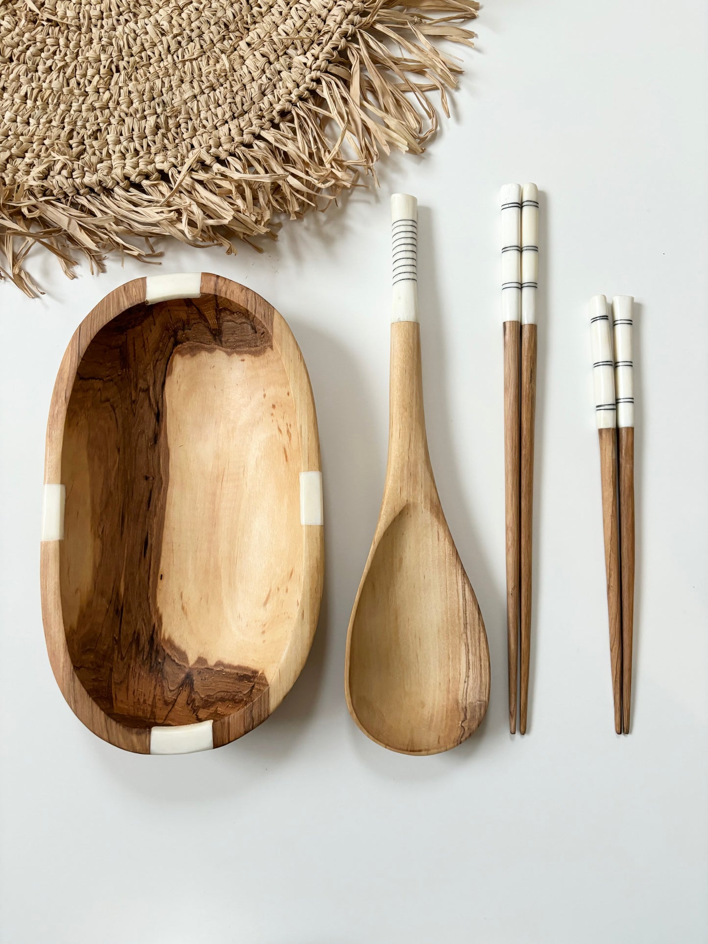 olive wood cutlery