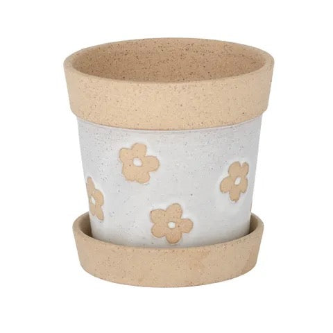 perri cer pot and saucer set