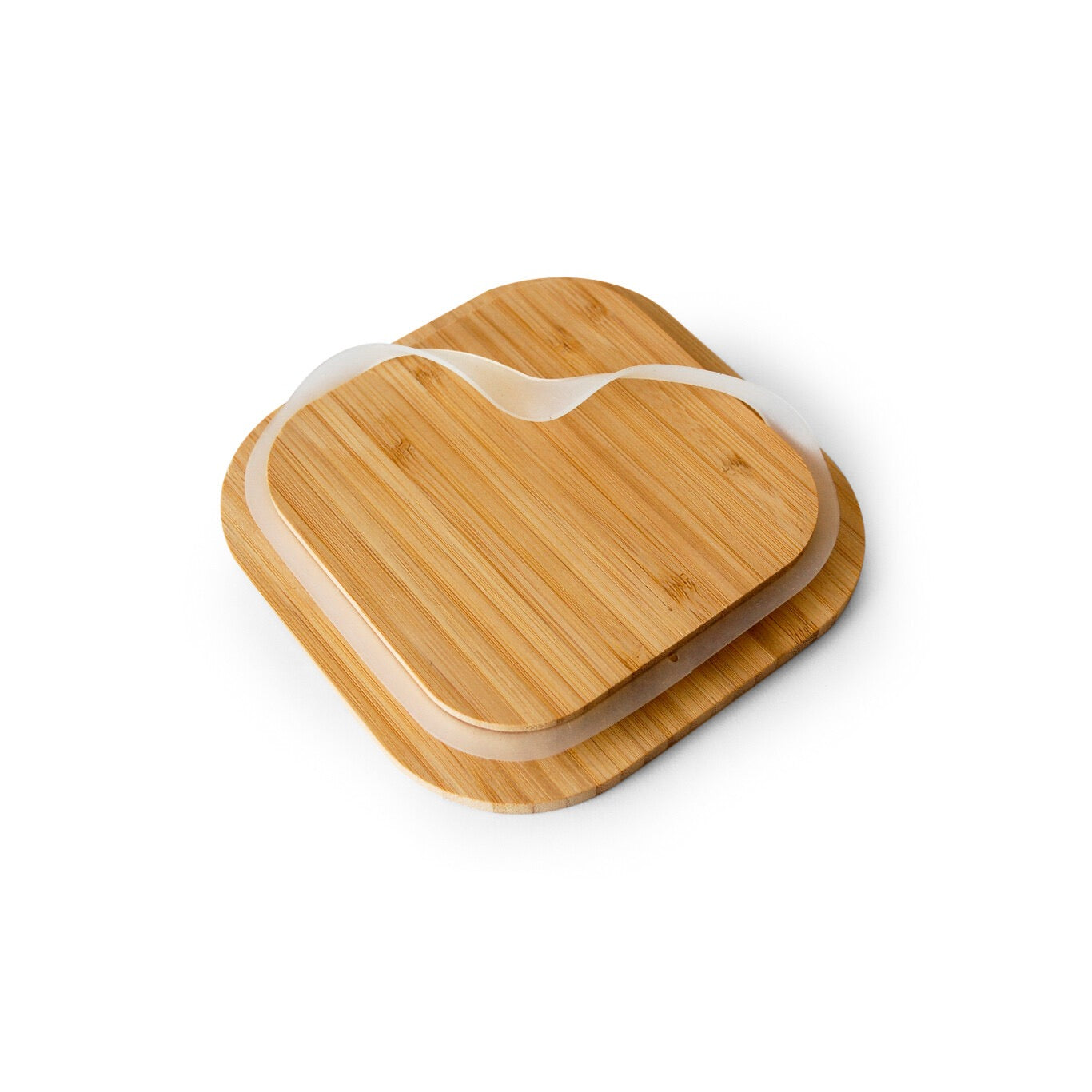 bamboo and glass container