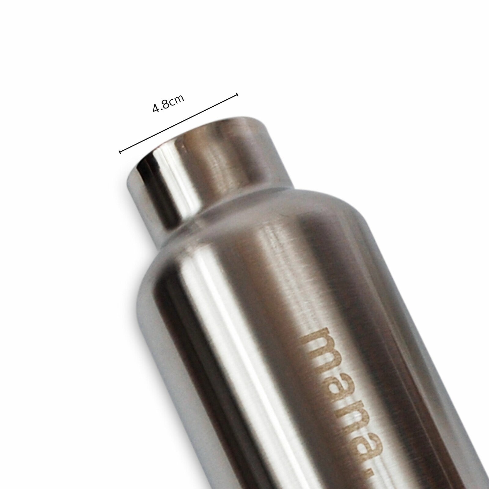 organic living stainless steel bottle 500ml