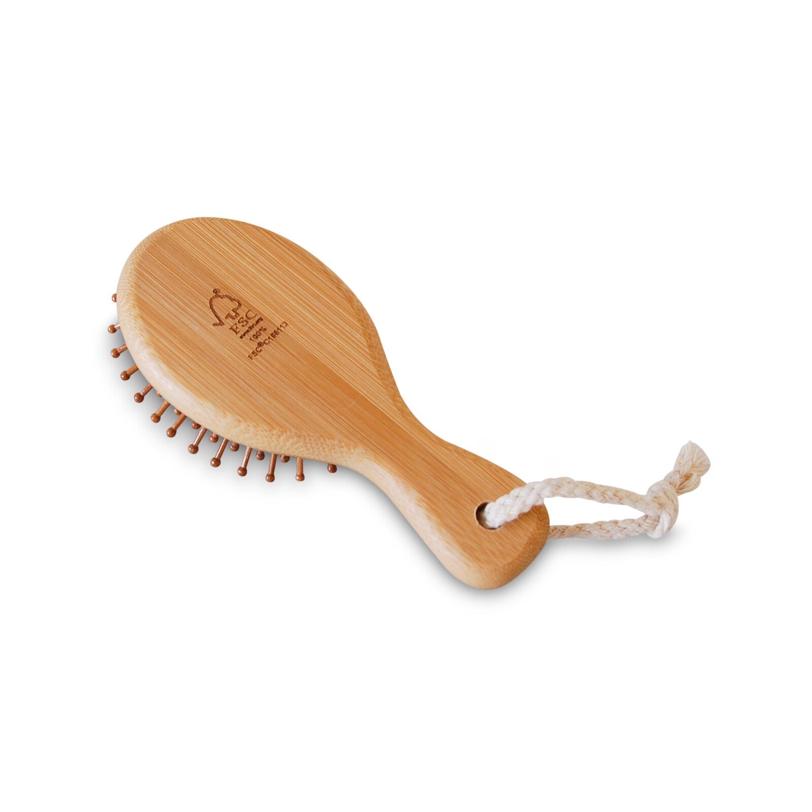 bamboo hairbrush mini