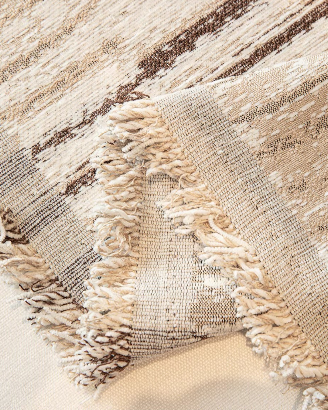 natural stripe sofa cover