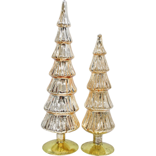 glass tree gold