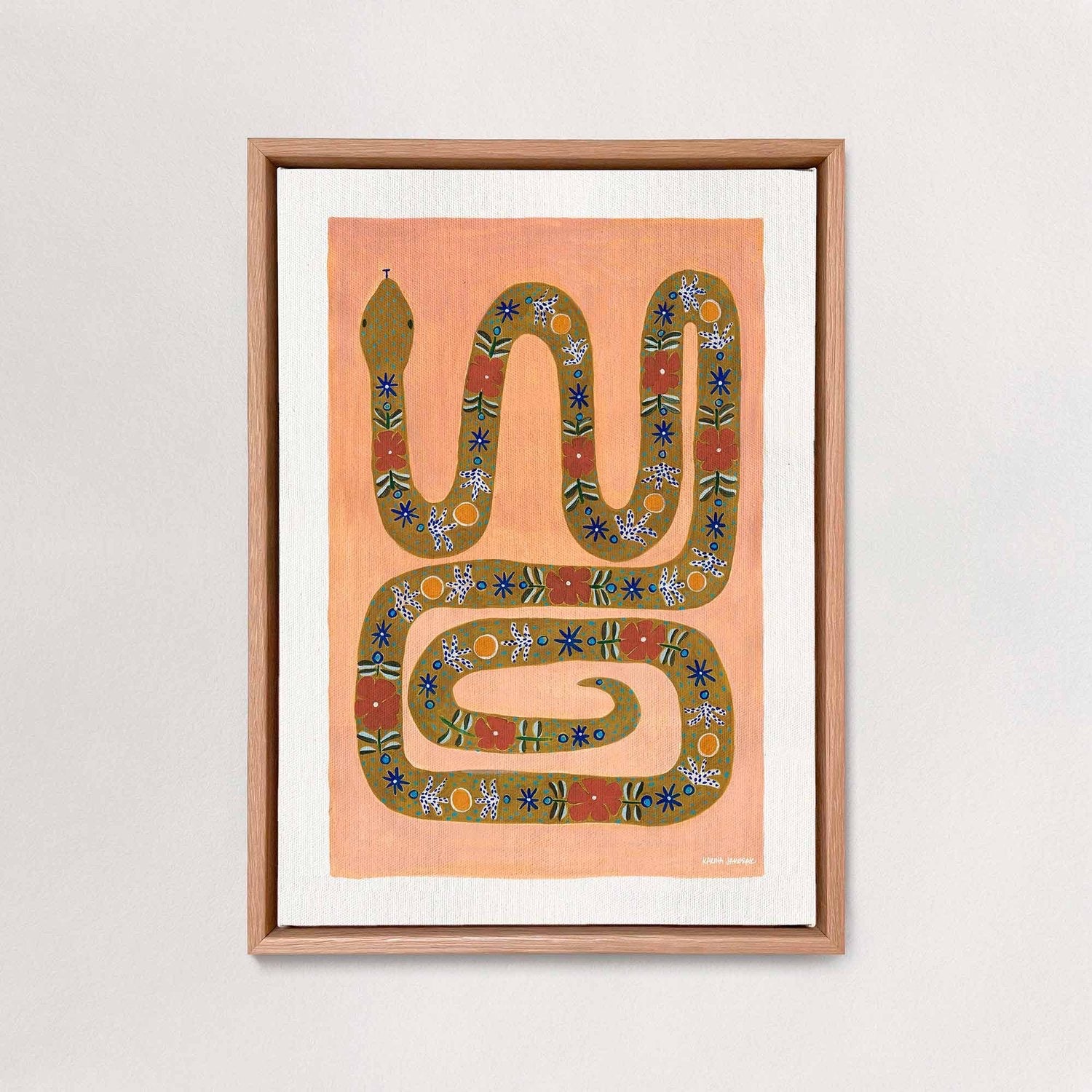 【karina jambrak art】rebirth ~ snake