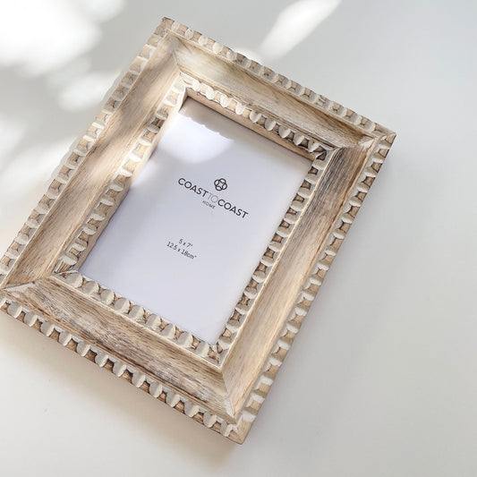 pearla wood photo frame