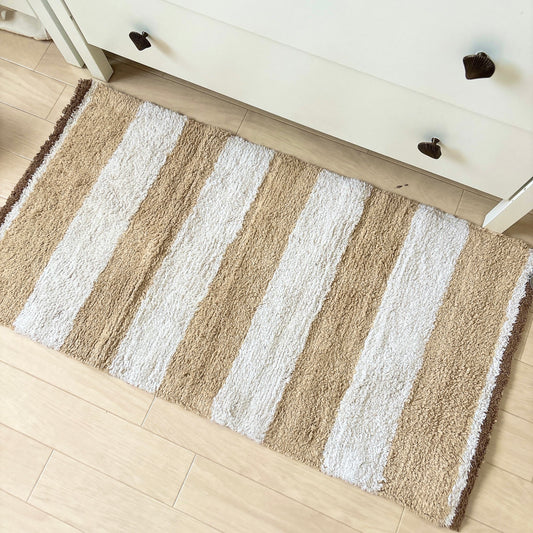 bande cotton bath mat