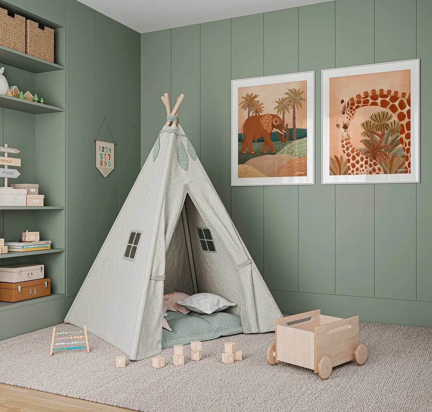 【karina jambrak art】giraffe baby love